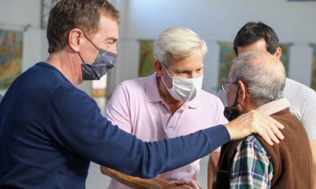 Santilli y Frigerio en campaña