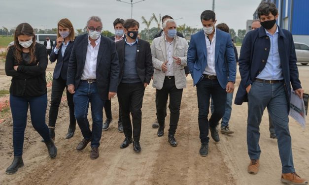Kicillof: «Los parques industriales son una política de Estado tras años de abandono»