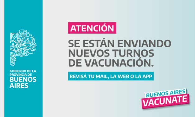 El gobierno bonaerense envió más de 400 mil nuevos turnos para vacunas pediátricas