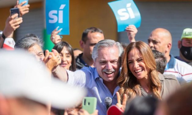 En los últimos tramos de la campaña, Alberto visita José C. Paz