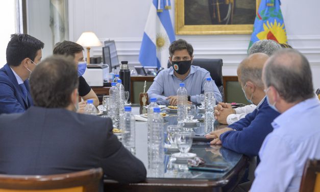 Intendentes de la costa atlántica con Kicilioff*