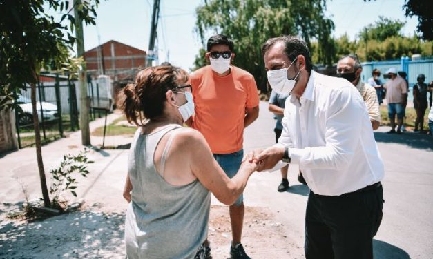 Sujarchuk y Ramil recorrieron obras en Garín y Loma Verde