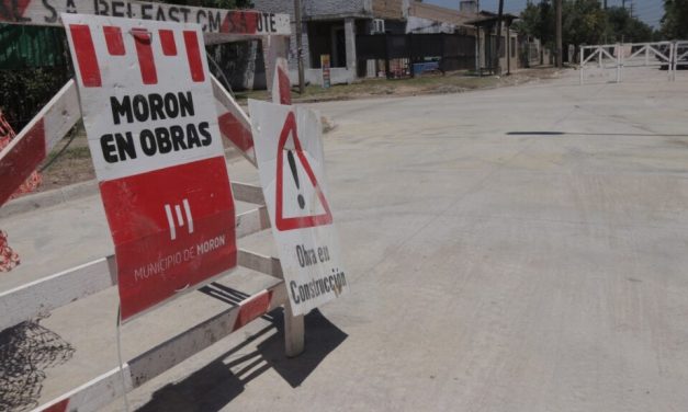 Morón avanza con la recuperación de más espacios públicos