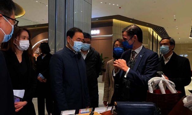 China: Vaca Narvaja participó de la inauguración del Hub Logístico en la ciudad de Wuhan