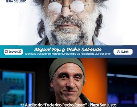 Saborido y REP presentan “Identidad bonaerense, Maradona, Peronismo y la felicidad de vivir con amor”