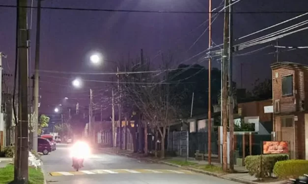 Nueva iluminación LED en seis barrios de Luján
