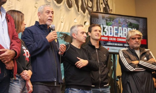 Kicillof y la Corriente Peronista 13 de Abril marcan “un nuevo rumbo” en el peronismo