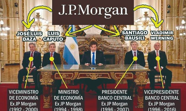 Milei y J. P. Morgan: corrupción y especulación financiera