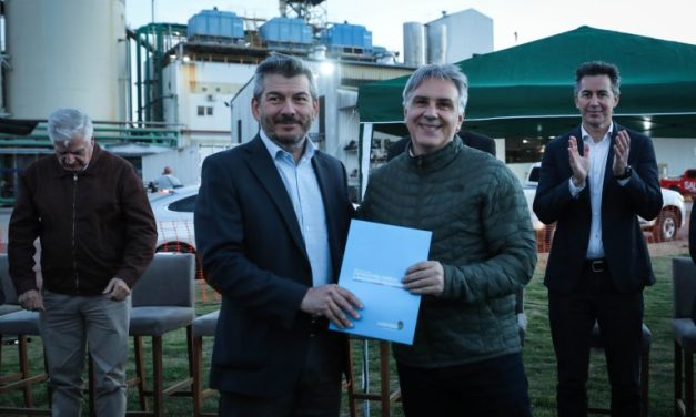 Río Cuarto: Llaryora habilitó un nuevo Parque Industrial y pidió por la Ley de Biocombustibles