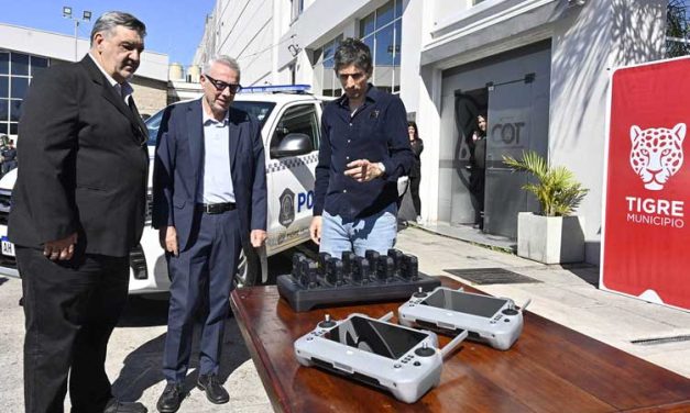 Julio Zamora presentó nuevas tecnologías de seguridad en Tigre y destacó inversiones para fortalecer la Protección Ciudadana