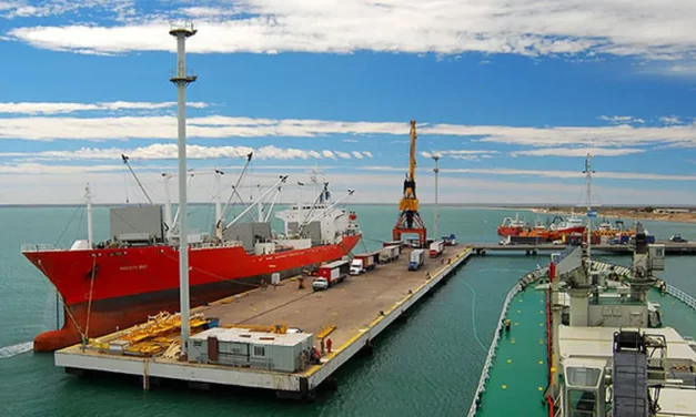 Río Negro apuesta a sus puertos como plataforma exportadora del ciclo energético patagónico